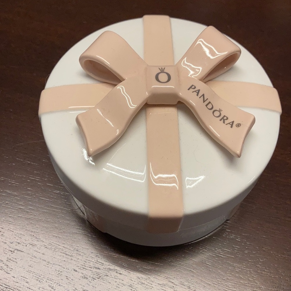 Pandora ceramic jewelry box new in box